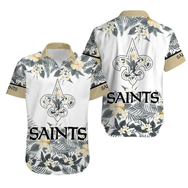 Sport-Team New Orleans Saints Special Floral Hawaiian Shirt Summer Aloha Shirt