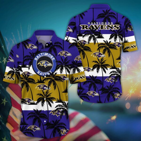 Baltimore Ravens Aloha Shirt Trending Summer. Gift For Fan H50604