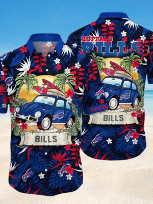 Buffalo Bills Beach Buggy Hawaiian Shirt - TeeAloha