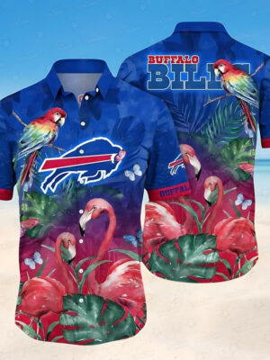 Buffalo Bills Island Spirit Tiki Hawaiian Shirt - TeeAloha