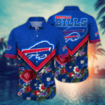 Buffalo Bills NFL Flower Hawaii Shirt And Tshirt For Fans, Custom Summer Football Shirts NA49623
