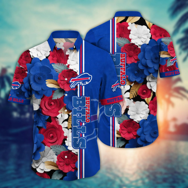 Buffalo Bills NFL Flower Hawaii Shirt And Tshirt For Fans, Summer Football Shirts NA49627