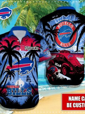 Buffalo Bills NFL-Hawaii Shirt Custom T-48364