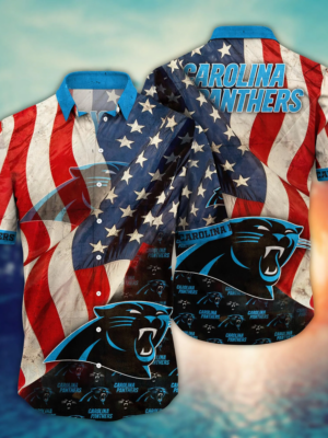 Carolina Panthers NFL Flower Hawaii Shirt And Tshirt For Fans, Summer Football Shirts NA49858