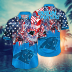 Carolina Panthers NFL Flower Hawaii Shirt And Tshirt For Fans, Summer Football Shirts NA49879