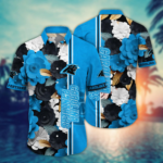 Carolina Panthers NFL Flower Hawaii Shirt And Tshirt For Fans, Summer Football Shirts NA49627