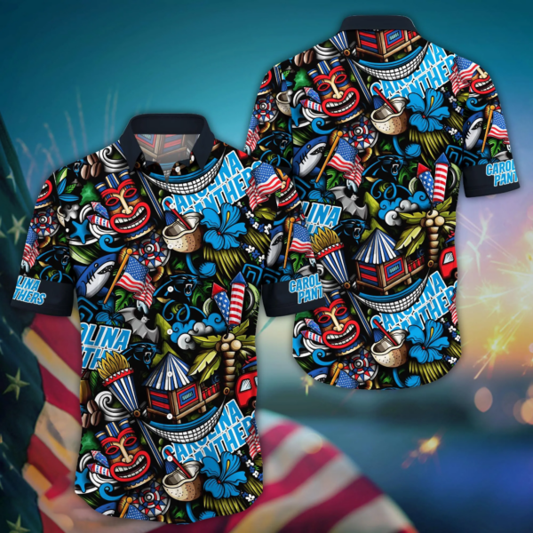 Carolina Panthers NFL Flower Hawaii Shirt And Tshirt For Fans, Summer Shirts H50036
