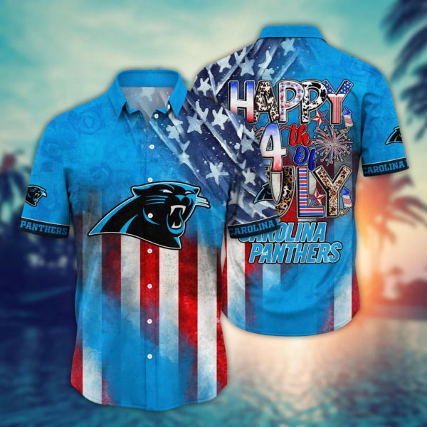 Carolina Panthers NFL Hawaii Shirt Independence Day, Summer Shirts NA49897