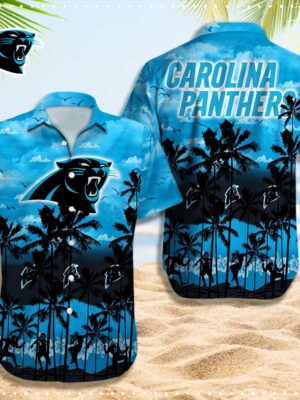 Carolina Panthers NFL-Hawaii Shirt T-48408