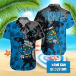 Carolina Panthers NFL-Hawaiian Shirt Custom T-38175