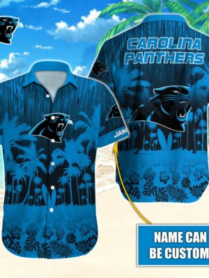 Carolina Panthers NFL-Hawaiian shirt Custom T-40577