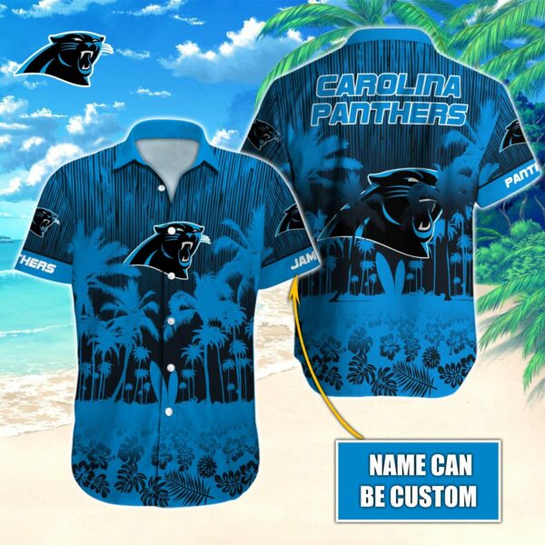 Carolina Panthers NFL-Hawaiian shirt Custom T-40577