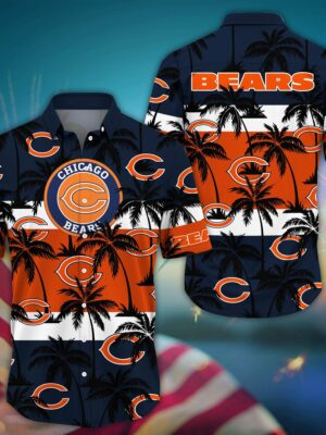 Chicago Bears Aloha Shirt Trending Summer. Gift For Fan H50604