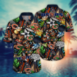 Chicago Bears NFL Flower Hawaii Shirt And Tshirt For Fans, Custom Summer Football Shirts NA49896