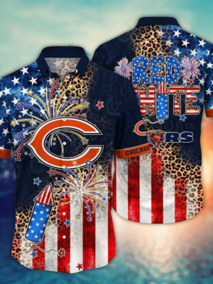 Chicago Bears NFL Hawaii Shirt Independence Day, Summer Shirts NA49889
