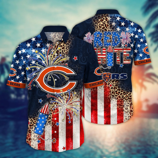 Chicago Bears NFL Hawaii Shirt Independence Day, Summer Shirts NA49889