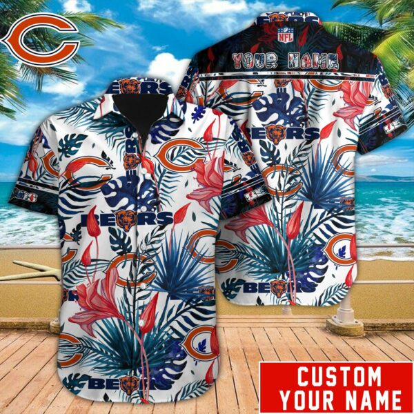 Chicago Bears NFL-Hawaiian Shirt Custom M-39360