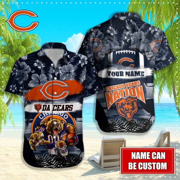 Chicago Bears NFL-Hawaiian shirt custom Q-48154