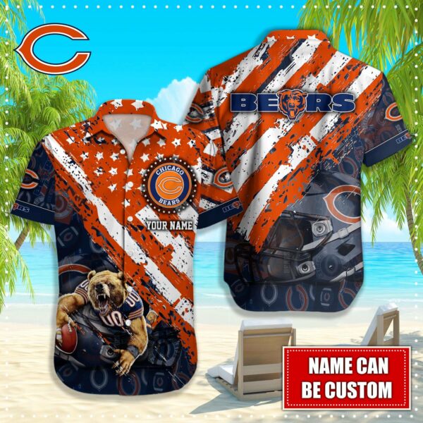 Chicago Bears NFL-Hawaiian shirt custom Q-48242