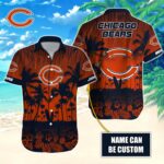 Chicago Bears NFL-Hawaiian shirt Custom T-40577