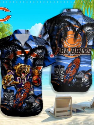 Chicago Bears NFL-Hawaiian shirt Q-48184