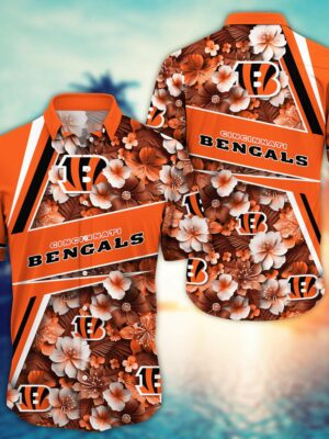 Cincinnati Bengals New Arrivals Trending Aloha Shirt H51385