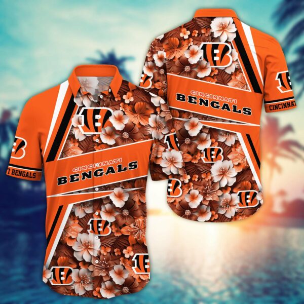 Cincinnati Bengals New Arrivals Trending Aloha Shirt H51385