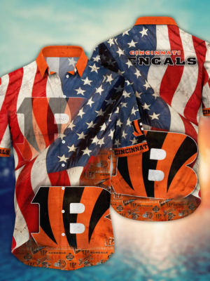 Cincinnati Bengals NFL Flower Hawaii Shirt And Tshirt For Fans, Summer Football Shirts NA49858