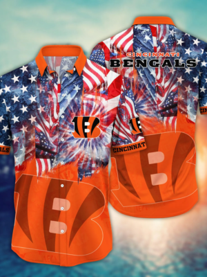 Cincinnati Bengals NFL Flower Hawaii Shirt And Tshirt For Fans, Summer Football Shirts NA49879