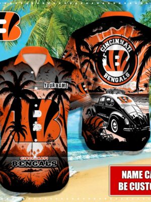 Cincinnati Bengals NFL-Hawaii Shirt Custom T-48364