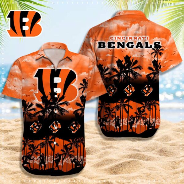 Cincinnati Bengals NFL-Hawaii Shirt T-48408