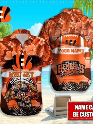 Cincinnati Bengals NFL-Hawaiian shirt custom Q-48154