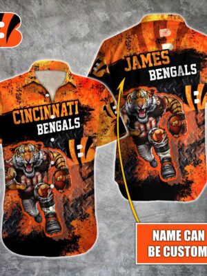 Cincinnati Bengals NFL-Hawaiian Shirt Custom T-40720