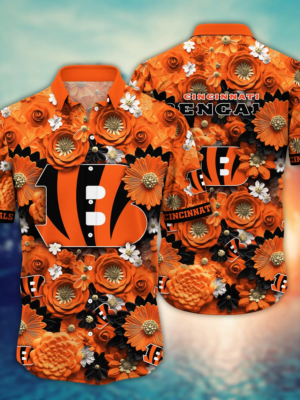 Cincinnati Bengals NFL Hawaiian Shirt Trending For This Summer Customize Shirt Any Team NA49614