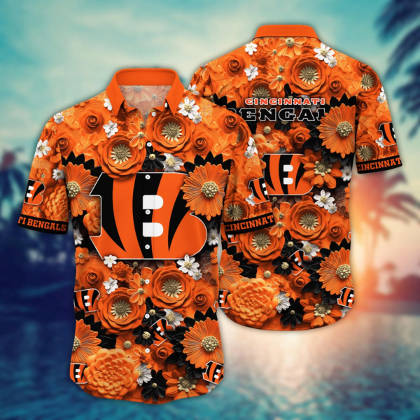 Cincinnati Bengals NFL Hawaiian Shirt Trending For This Summer Customize Shirt Any Team NA49614