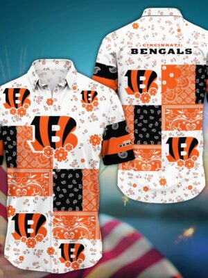 Cincinnati Bengals - Trending Aloha Shirt New 2023 Summer 50682