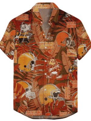 Cleveland Browns Hawaiian Retro “Logo Revolutions” NFL 2024