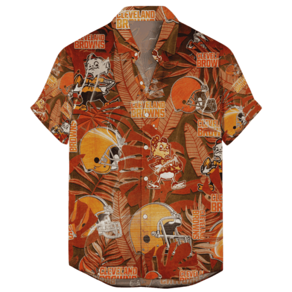Cleveland Browns Hawaiian Retro “Logo Revolutions” NFL 2024