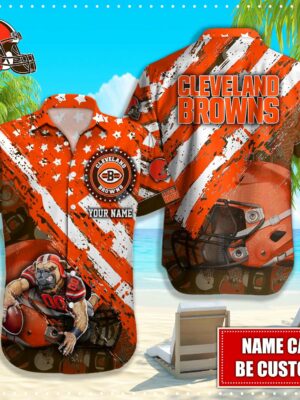 Cleveland Browns NFL-Hawaiian shirt custom Q-48242