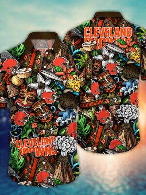 Comfimerch Cleveland Browns NFL Hawaiian Shirt - Comfimerch