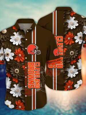 Comfimerch Cleveland Browns NFL Hawaiian Shirt - Comfimerch