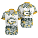 Sport-Team Green Bay Packers Special Floral Hawaiian Shirt Summer Aloha Shirt
