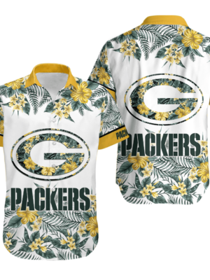 Sport-Team Green Bay Packers Special Floral Hawaiian Shirt Summer Aloha Shirt