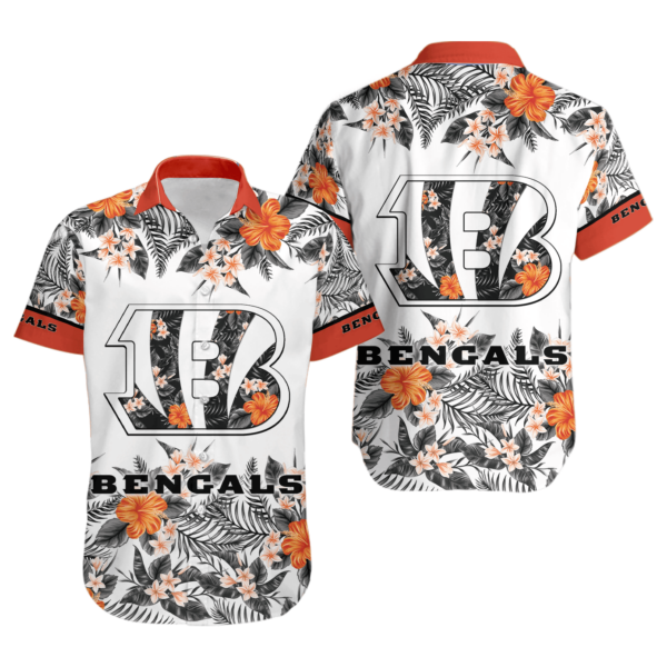 Sport-Team Cincinnati Bengals Special Floral Hawaiian Shirt Summer Aloha Shirt