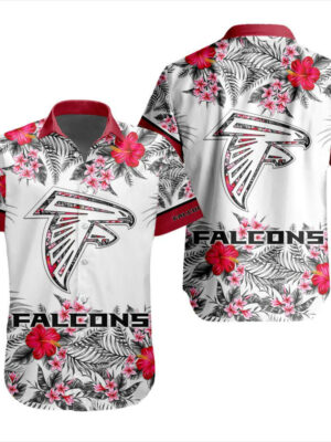 Sport-Team Atlanta Falcons Special Floral Hawaiian Shirt Summer Aloha Shirt