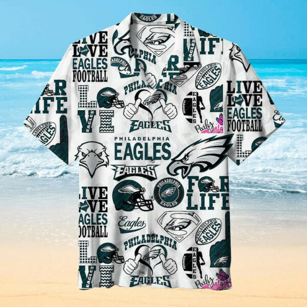 Sport-Team Philadelphia Eagles Special Hawaiian Shirt Summer Aloha Shirt