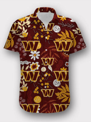 Sport-Team Washington Commanders Aloha Version Hawaiian Shirt Summer Aloha Shirt