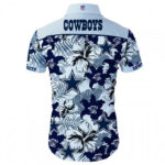Sport-Team Dallas Cowboys Tropical Flower Short Sleeve Hawaiian Shirt Summer Aloha Shirt