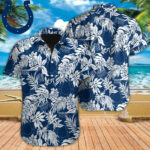 Sport-Team Indianapolis Colts Tropical Leafs Hawaiian Shirt Summer Aloha Shirt