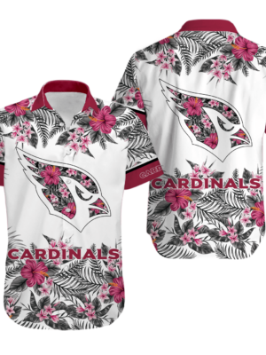 Sport-Team Arizona Cardinals Special Floral Hawaiian Shirt Summer Aloha Shirt